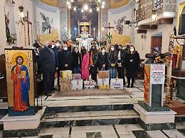 Palermo: donati generi di prima necessità alla parrocchia di Sant'Antonio di Borgetto