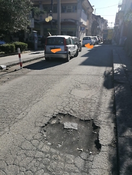 Giarre: disagi per gli automobilisti