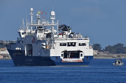 Assegnato il porto sicuro di Augusta alla Geo Barents con 439 migranti a bordo