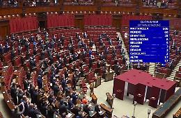Mattarella rieletto, quorum raggiunto e scatta l'applauso del Parlamento