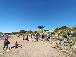 Marevivo, spiaggia di "Timpi Russi" ripulita da ogni tipo di rifiuto