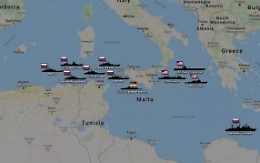 Venti di guerra in Ucraina, la flotta russa incrocia al largo della Sicilia