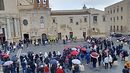 Licata, studenti in piazza dopo la tragedia della famiglia Tardino