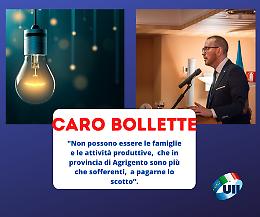 Caro bollette, la Uil alza la voce:; "Nell'agrigentino la situazione è già disastrosa"