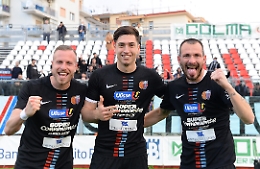 Il Catania espugna il campo della Turris: e Moro segna il 21° gol in 21 partite