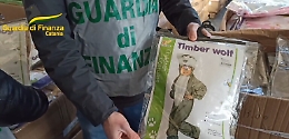 Sequestrati 5.000 costumi di Carnevale per bambini: prodotti non sicuri
