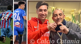 Luca Moro e Gionatha Spinesi: “carramba” che incontro tra centravanti rossazzurri di ieri e di oggi