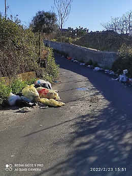 San G. La Punta: via Minicucca impercorribile a piedi