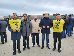 Sp 32 ferita aperta. Sit in di protesta del Cartello Sociale