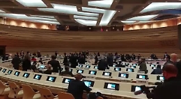 Ucraina, parla Lavrov e le delegazioni dei Paesi occidentali lasciano la sala