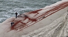 Scala dei Turchi imbrattata, Quaranta finisce in una casa lavoro del carcere di Barcellona