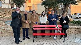 Inaugurata la panchina rossa a Cianciana
