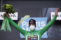 Parigi-Nizza: Van Aert vince la crono, &egrave; nuovo leader