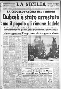 Corsi e ricorsi della storia quando Mosca scaten&ograve; l&rsquo;inferno in Cecoslovacchia