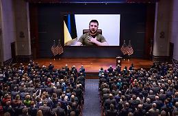 Zelensky al Congresso Usa: «Il nostro 11 settembre da 3 settimane». E continua a chiedere la "No fly zone"