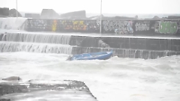 Vento, pioggia e mareggiate: a Catania la vigilia di primavera sembra Natale