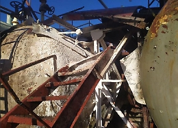 Ucraina, bombe su un impianto che produce ammoniaca