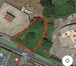 Viagrande. Area trasbordo rifiuti in Via Dietro Serra