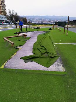 Catania: "Che desolazione la piccola area sportiva di piazza Nettuno!"