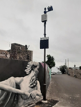 Gli occhi dei "vigili elettronici" a Catania a S. G. Li Cuti e non solo