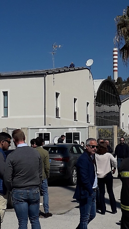 Clamorosa protesta dell'imprenditore Totò Moncada