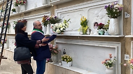 Il sindaco Palumbo, stamani, ha ricordato il piccolo Stefano Pompeo