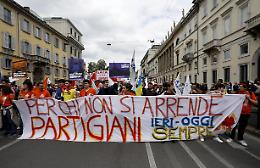 25 aprile: Anpi, a Milano in piazza 70mila persone