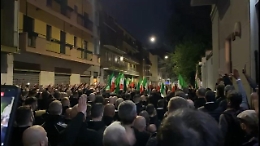 Ramelli: corteo finito con rito 'presente' e saluto romano
