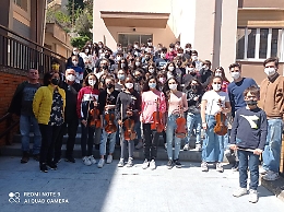 L'Ic Giovanni XXIII vola in provincia di Udine per un concorso musicale