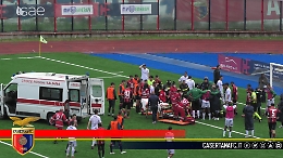 Calcio, arbitro-infermiere siracusano salva la vita in campo ad un portiere