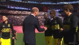 Wembley, fischi al principe William e all'inno nazionale inglese