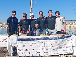 La Top 1 Sailing Team Zizzania Jr ha vinto il campionato regionale di altura, classe Zip 25