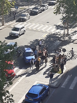 Catania: ennesimo incidente davanti al "Cristo Re"