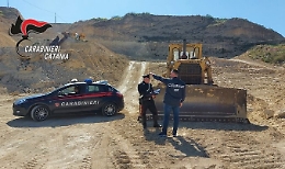 Palagonia, autorizzazione scaduta da 23 anni: sequestrati cava abusiva e un impianto di calcestruzzo