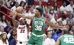 Playoff NBA: Boston vince a Miami, serie sull'1-1