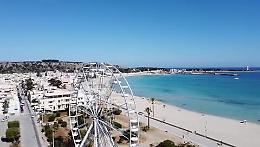 San Vito lo Capo, ecco la ruota panoramica alta come un palazzo di nove piani