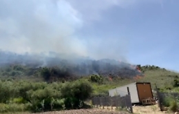 In fiamme il Trapanese: diversi incendi nella zona di Alcamo