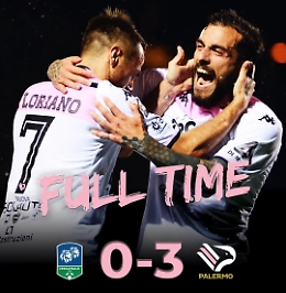 Play off, il Palermo asfalta il FeralpiSalò e ha un piede nella finale per la serie B