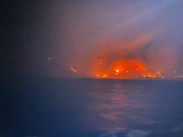 Incendio a Stromboli, produzione serie tv spiega: «E' successo per caso»