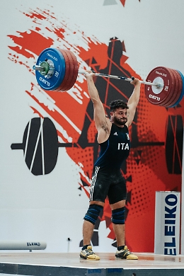Europei sollevamento pesi, oro a al trapanese Pizzolato con record mondiale