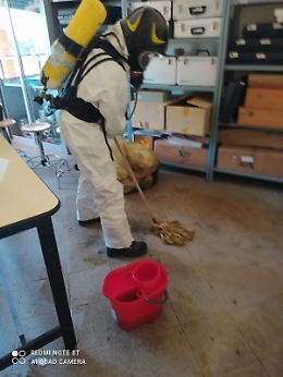 Docente resta ustionata a scuola per la caduta di liquidi chimici