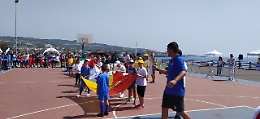 Festa dello Sport al Lungomare di Catania: fiamma olimpica accesa da Federico Cabral