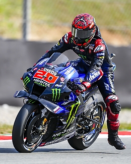 Gp Catalogna: vince Quartararo, sul podio Martin e Zarco