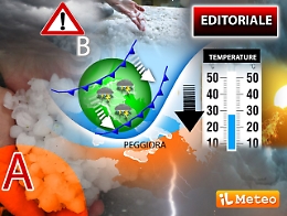 Stop al caldo afoso, arrivano temporali e calo temperature