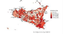 Casi covid continuano a diminuire in Sicilia: -8.76%