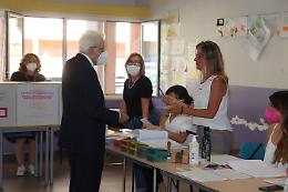 Il presidente Mattarella a Palermo per votare