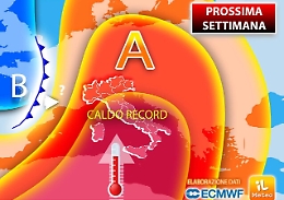 Ancora caldo e afa con punte di 35 gradi e temporali di calore