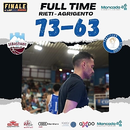 La Fortitudo Agrigento cede anche in gara-4 a Rieti. Sarà decisiva la bella