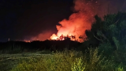 Incendi Roma: 9 roghi attivi, 350 vigili fuoco impegnati