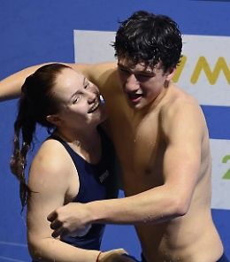 Tuffi:Mondiali,Pellacani-Santoro argento nel sincro misto